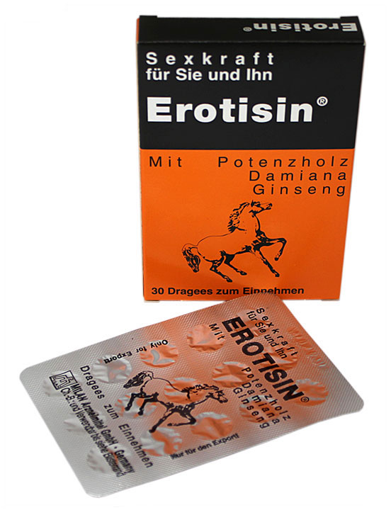 Таблетки «Эротизин», Erotisin, 30 таблеток