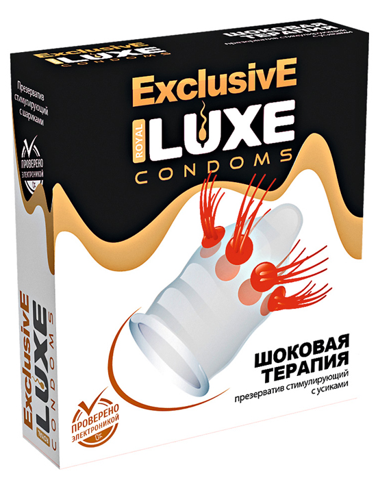 Презервативы LUXE Exclusive «Шоковая Терапия», 1 шт.