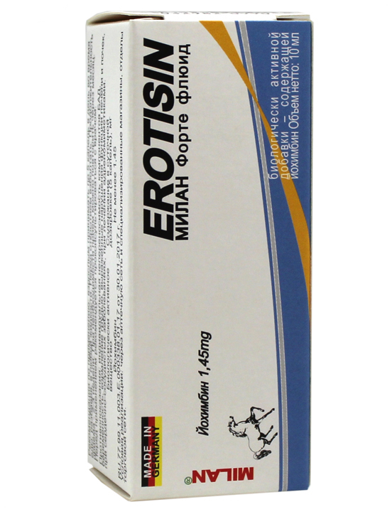 Капли «Эротизин Форте Флюид», 10 мл