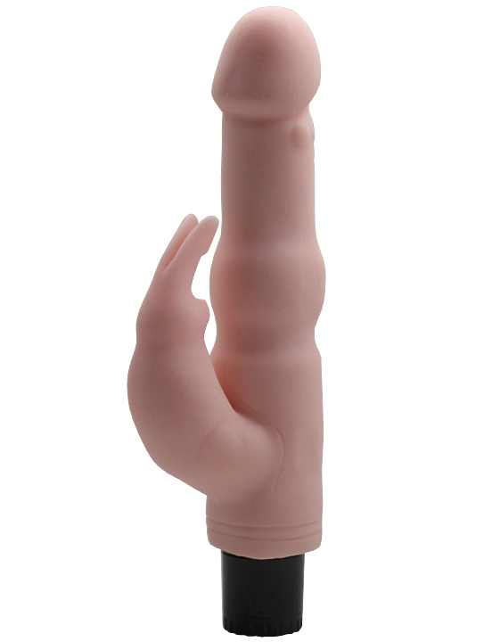 Вибратор с дополнительной стимуляцией, Modern ULTRASKIN, 35x225 мм