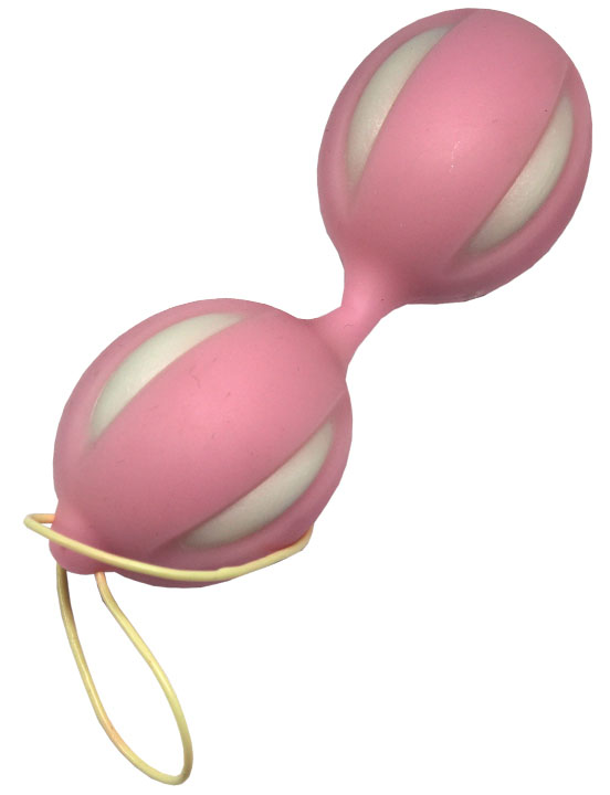 Шарики вагинальные, розовые, диаметр 35 мм