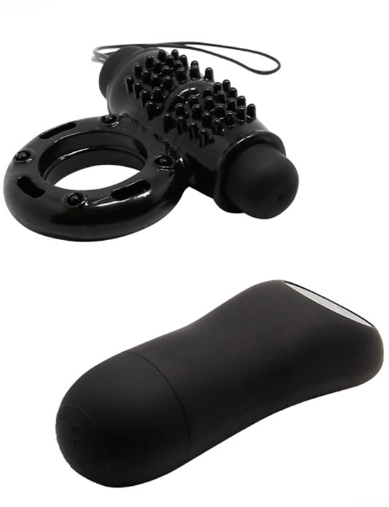 Виброкольцо Power Ring с дистанционным пультом, 20 видов вибрации