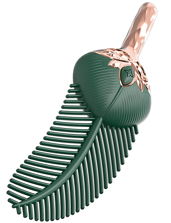 Минивибратор Eroticon Tickler, зелёный