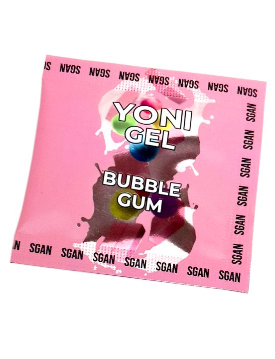 Лубрикант для орального секса SGAN Sensual со вкусом баблгам, 5 мл