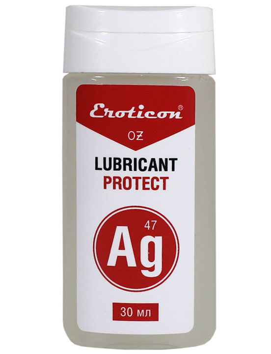 Гель-смазка Eroticon Protect защитная, с серебром, 30 мл