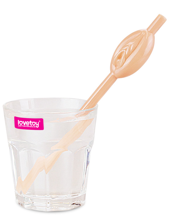 Соломинки с вагиной, 9 шт.