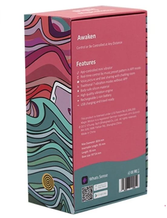 Минивибратор Magic Motion Awaken, 95х24 мм