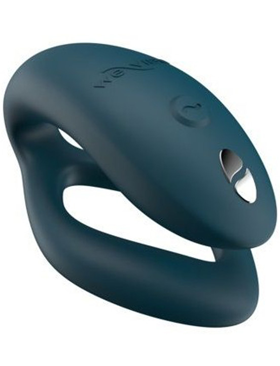 Вибромассажёр для пар We-Vibe Sync O, бархатно-зелёный