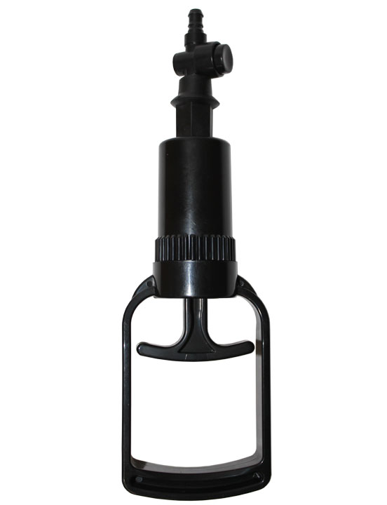 Помпа вакуумная Eroticon PUMP X1 с насосом, прозрачная, 60x250 мм