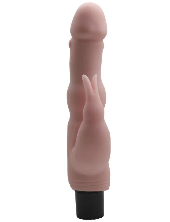 Вибратор с дополнительной стимуляцией, Modern ULTRASKIN, 35x225 мм