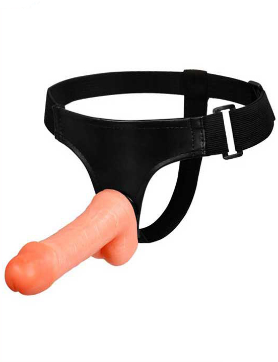 Страпон Domina, телесный, 45x180 мм