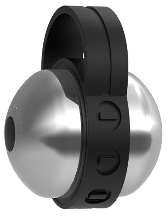 Вибратор клиторальный Cute Bullet, USB, серебристый, 46x30 мм