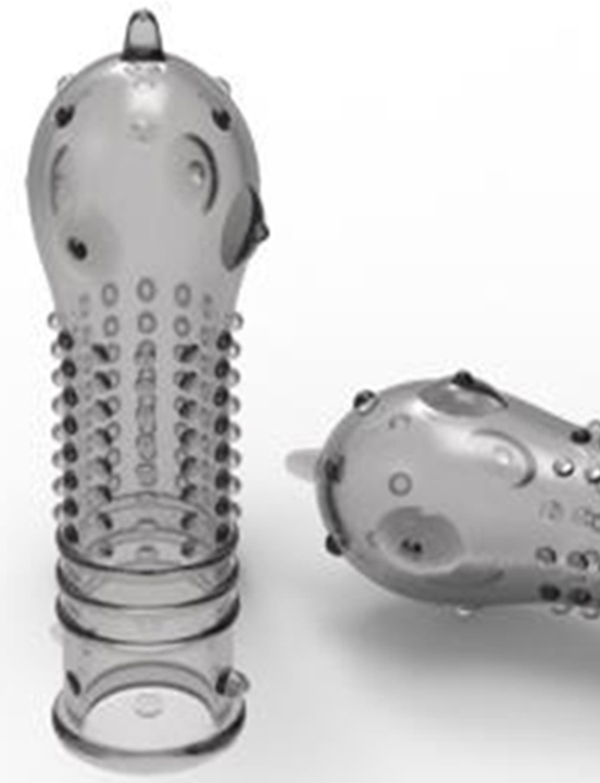 Насадка гелевая, прозрачная, 46x160 мм