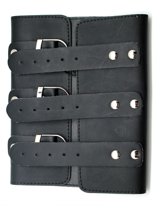 Манжета, 3 застёжки, чёрная