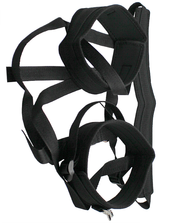 Поддержка бёдер, текстиль, чёрная