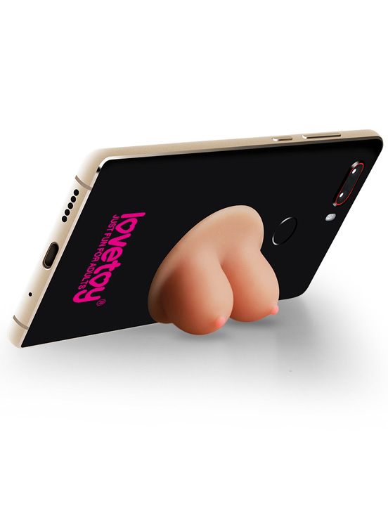 Сувенир «Грудь на присоске», телесный, 4,5 см