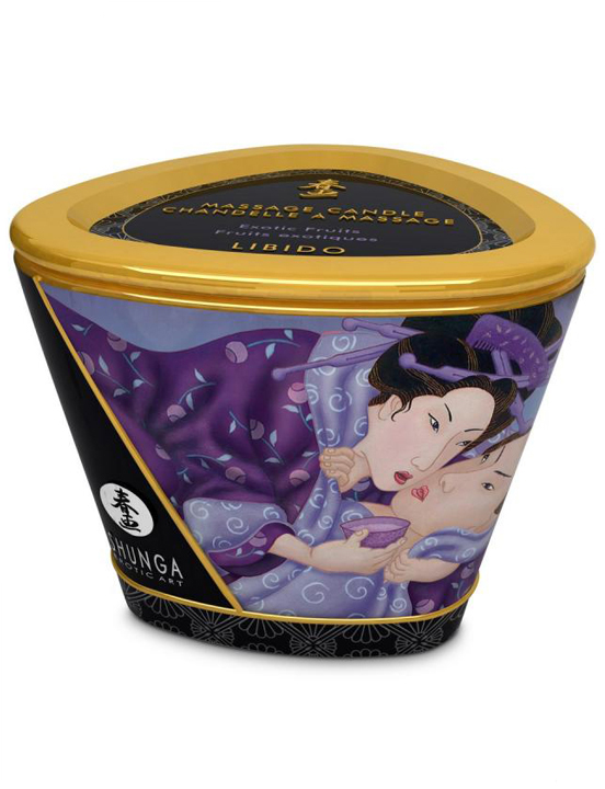 Массажная свеча Exotic Fruits, «Экзотический фрукт», 170 мл