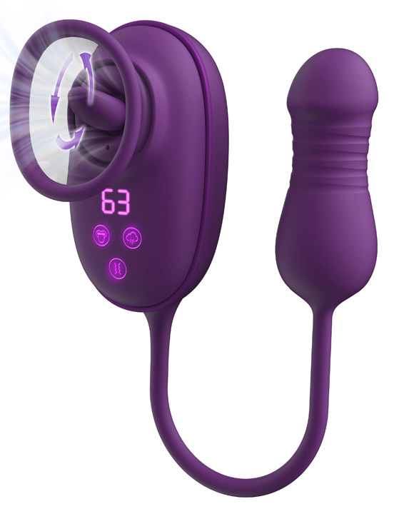 Инновационный стимулятор Nebula Orbit, фиолетовый