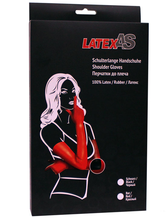 Перчатки латексные, чёрные, размер L