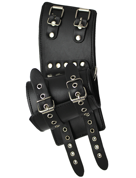 Манжеты фиксирующие, чёрные, размер универсальный