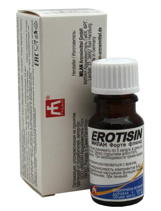Капли «Эротизин Форте Флюид», 10 мл
