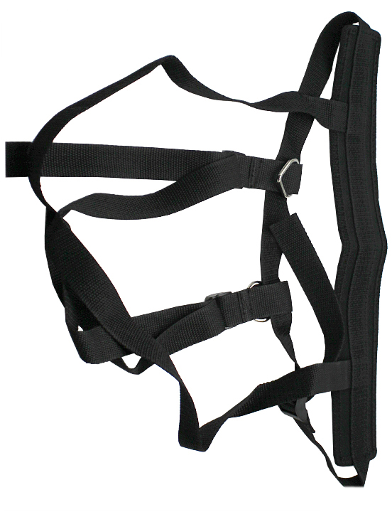 Поддержка бёдер, текстиль, чёрная